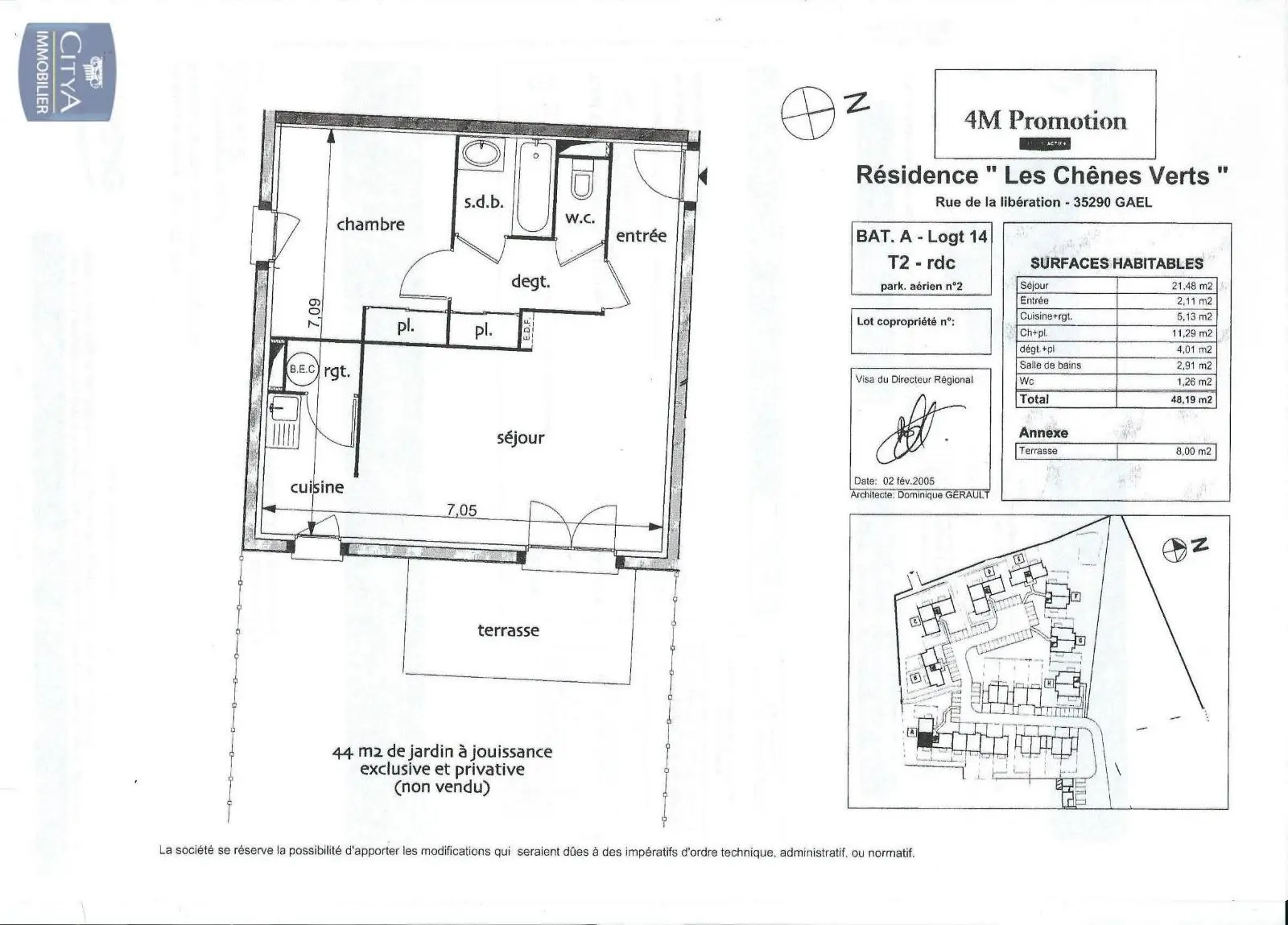 Photo 9 Appartement 2 pièces 48.19m²