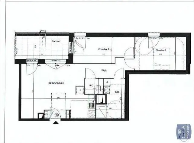 Photo 2 Appartement 3 pièces 64.29m²