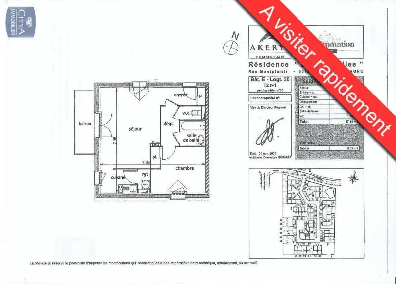 Photo 8 Appartement 2 pièces 47.88m²