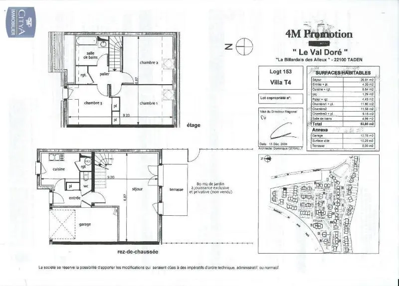 Photo 1 Maison 4 pièces 82.8m²