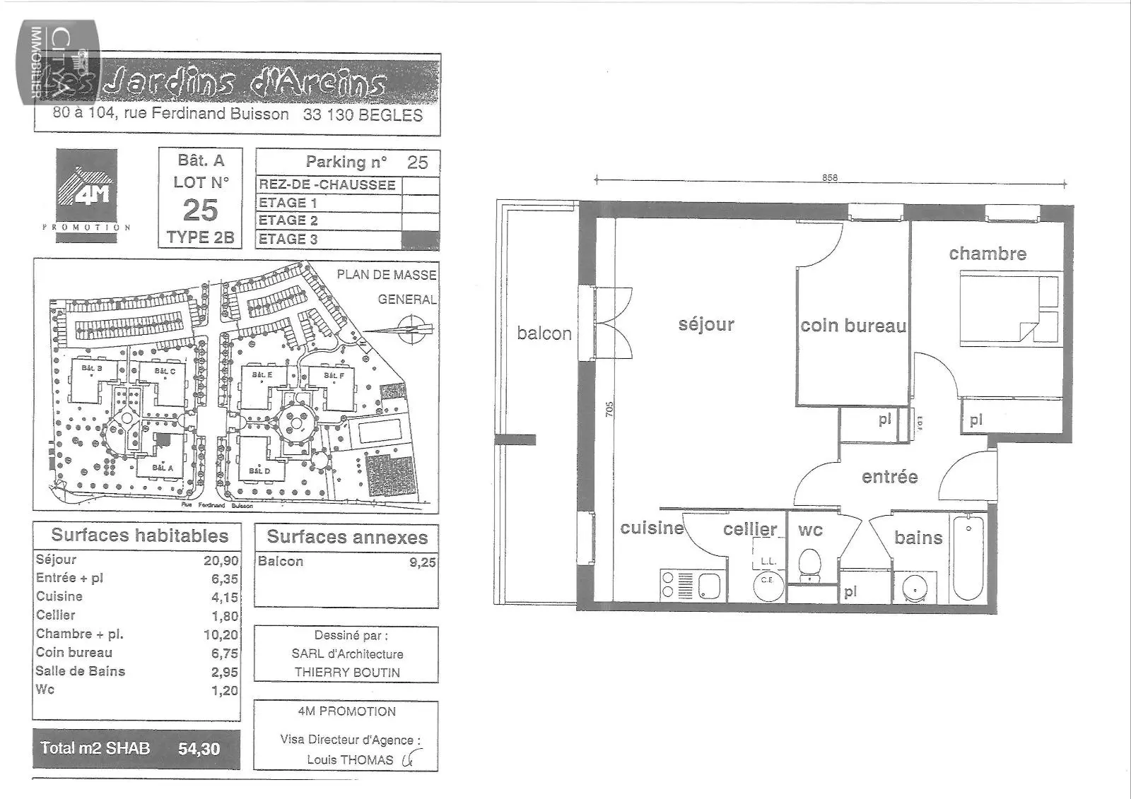 Photo 4 Appartement 2 pièces 54.3m²