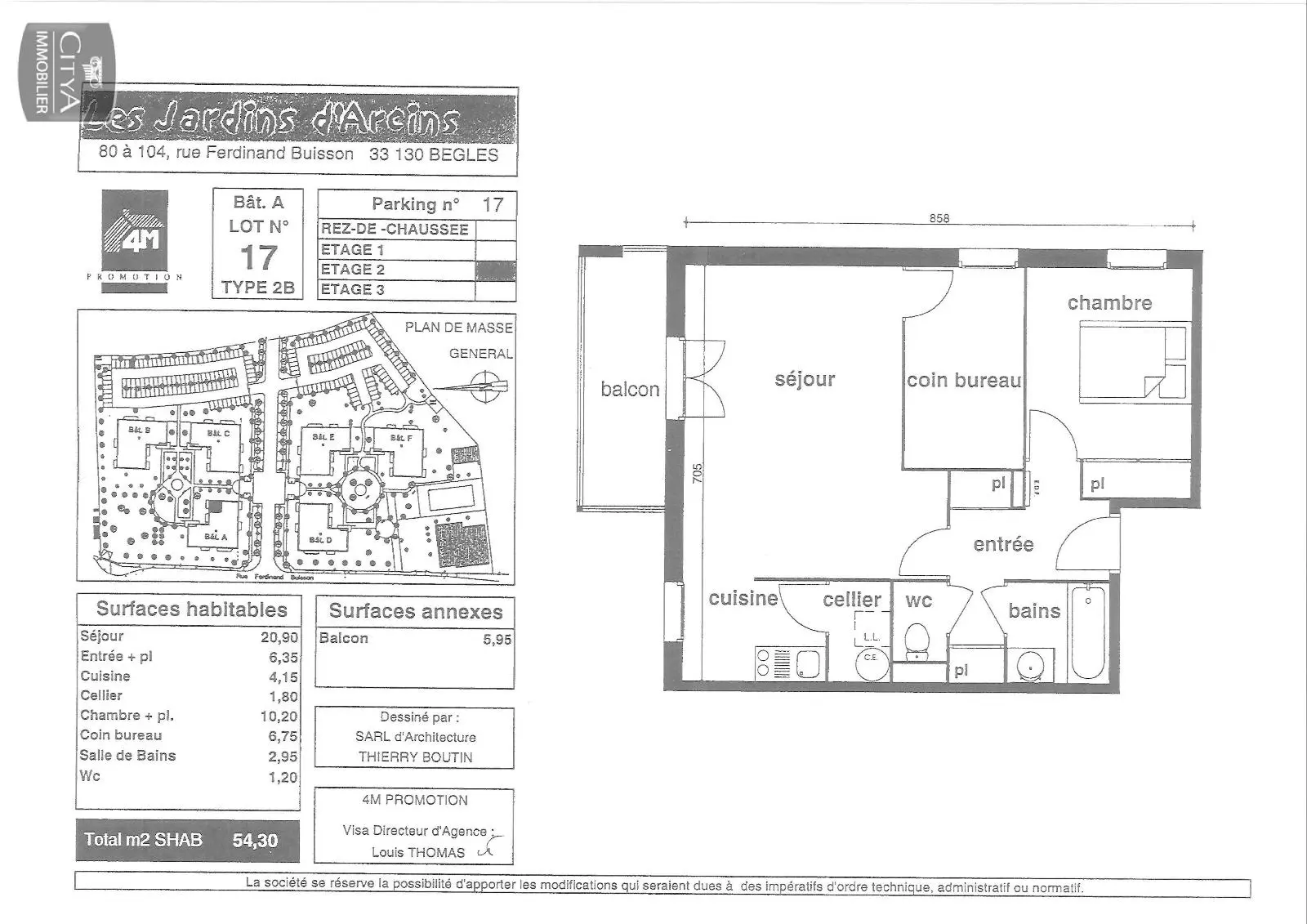Photo 6 Appartement 2 pièces 54.3m²