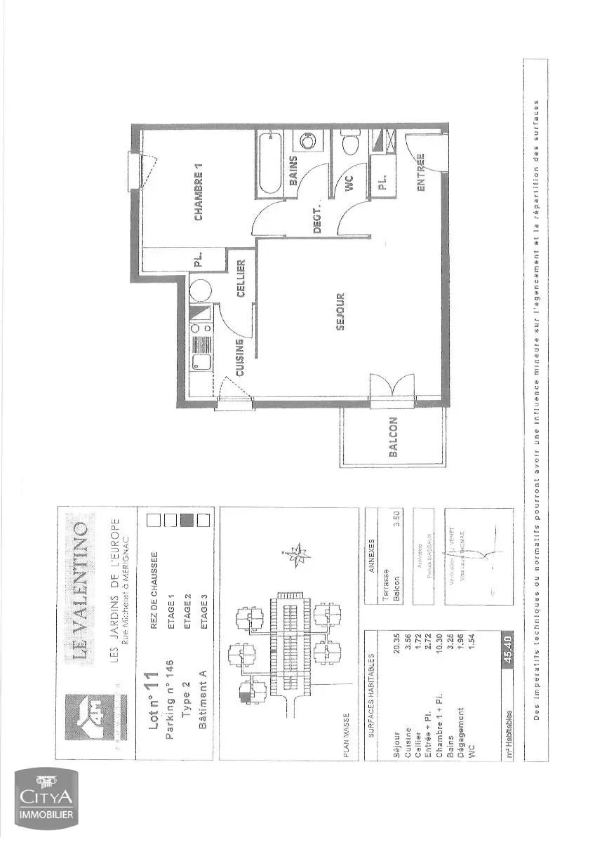 Photo 4 Appartement 2 pièces 44.84m²