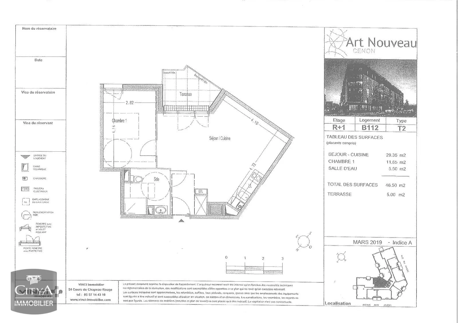 Photo 1 appartement Cenon