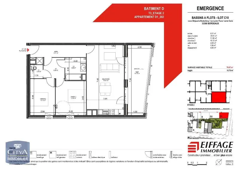 Photo 8 Appartement 3 pièces 70.67m²