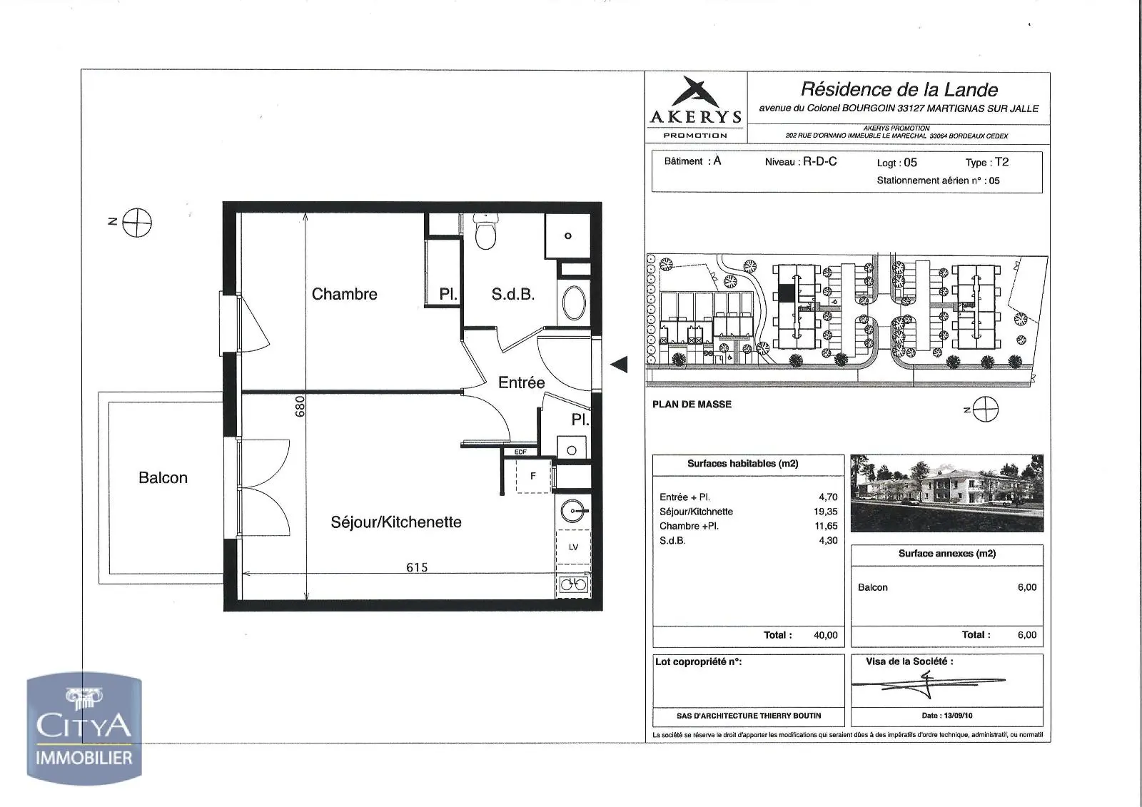 Photo 2 Appartement 2 pièces 40m²