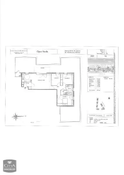 Photo 1 Appartement 4 pièces 78.74m²