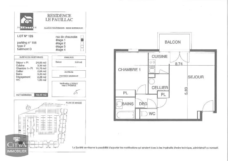 Photo 7 Appartement 2 pièces 47.9m²
