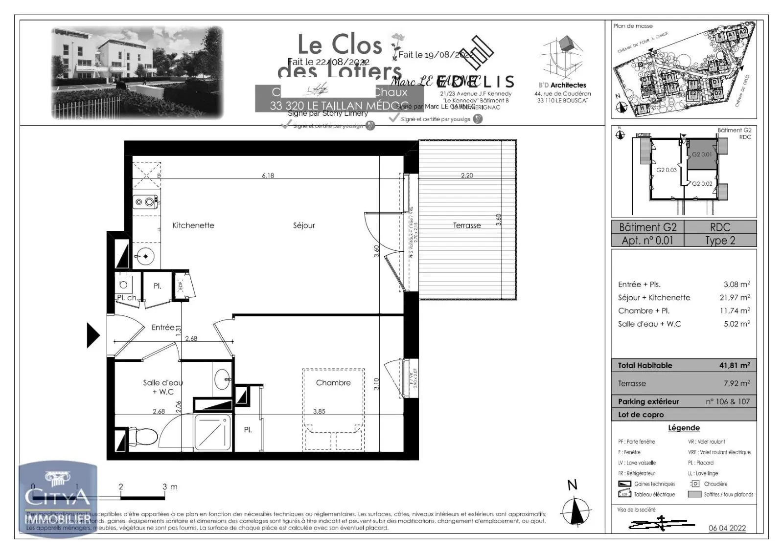 Photo 8 Appartement 2 pièces 41.4m²