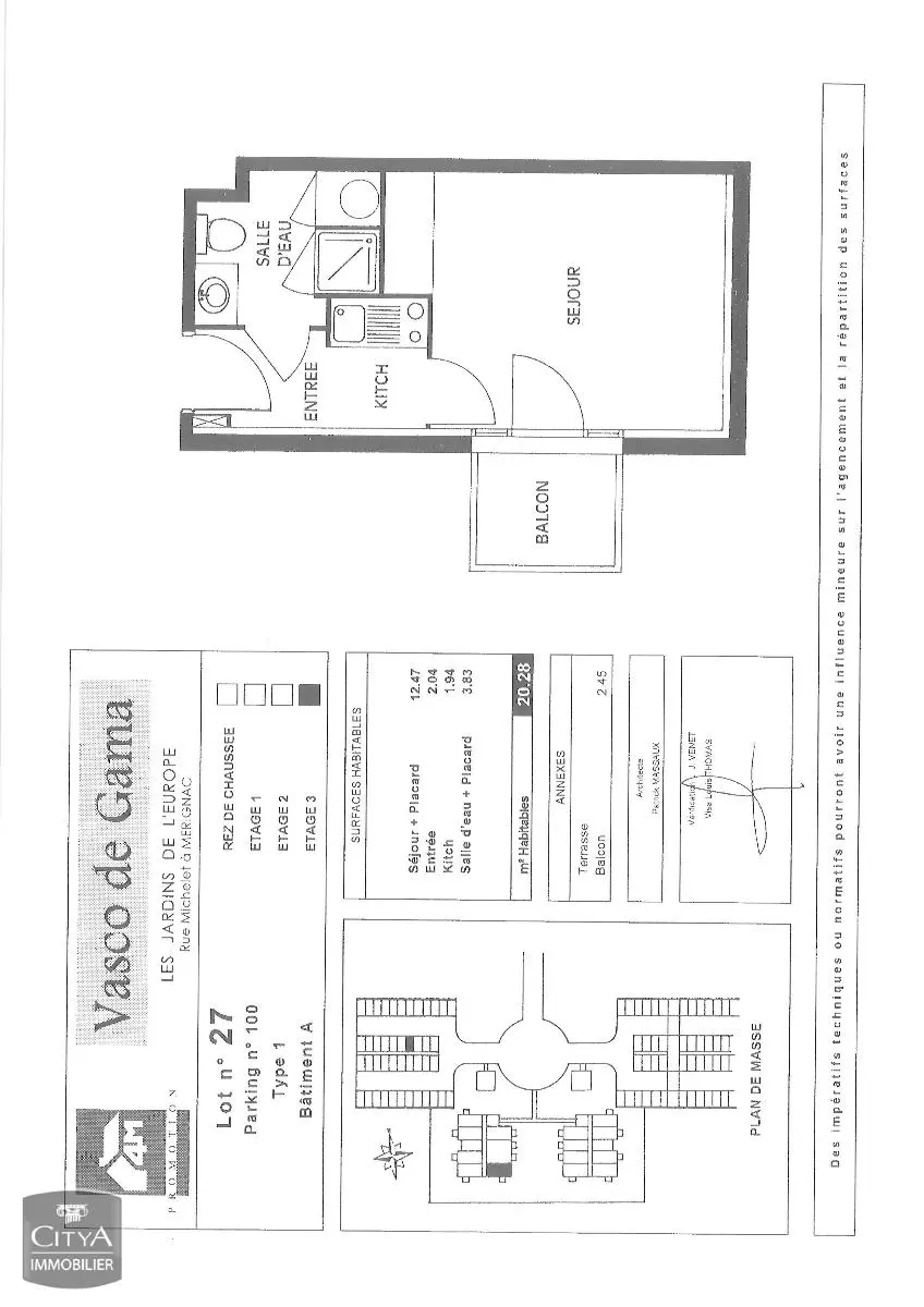 Photo 11 Appartement 1 pièce 20.28m²