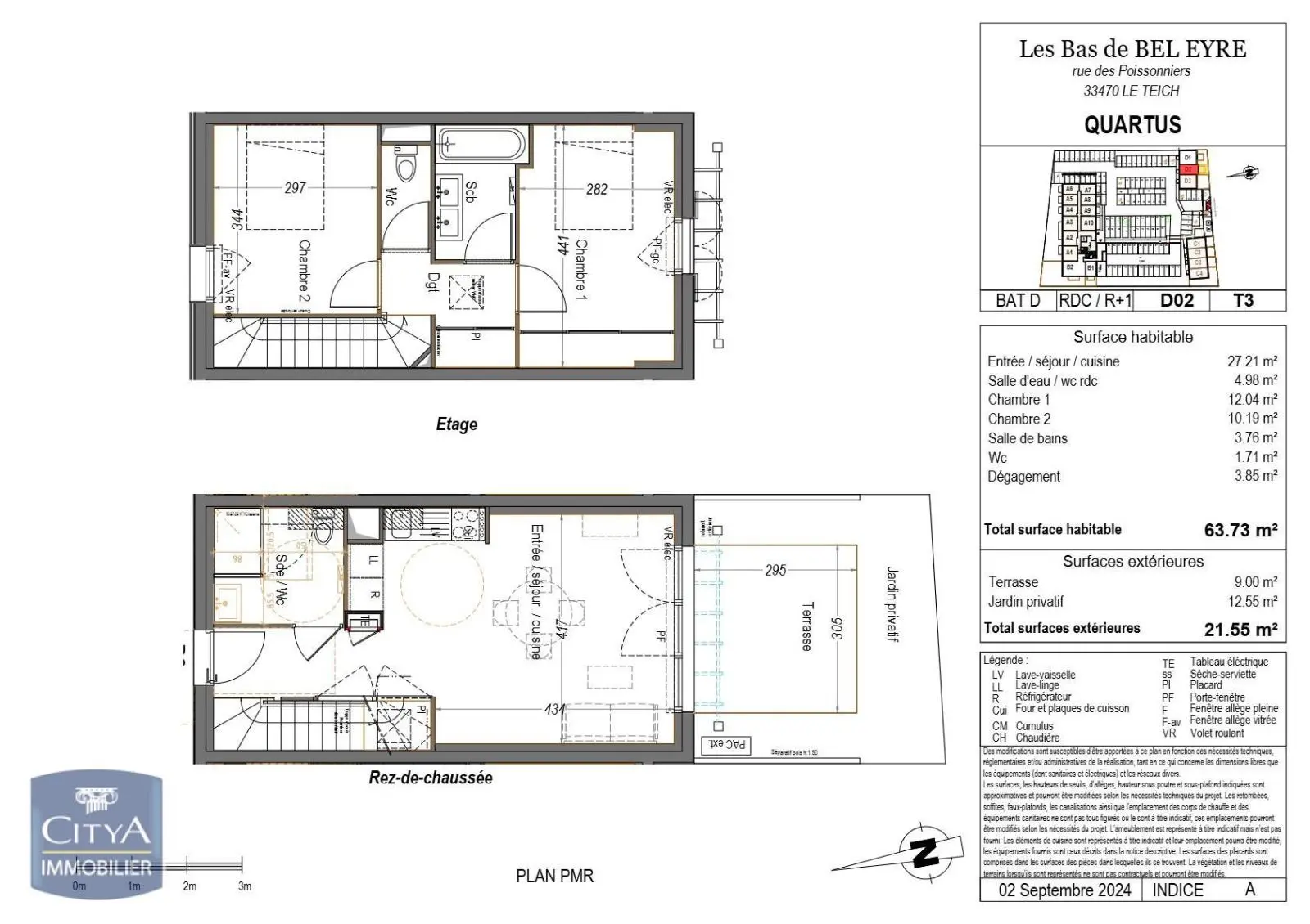 Photo 2 Maison 3 pièces 63.73m²