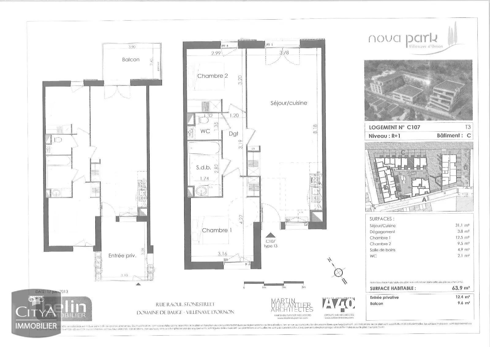 Photo 8 Appartement 3 pièces 63.9m²