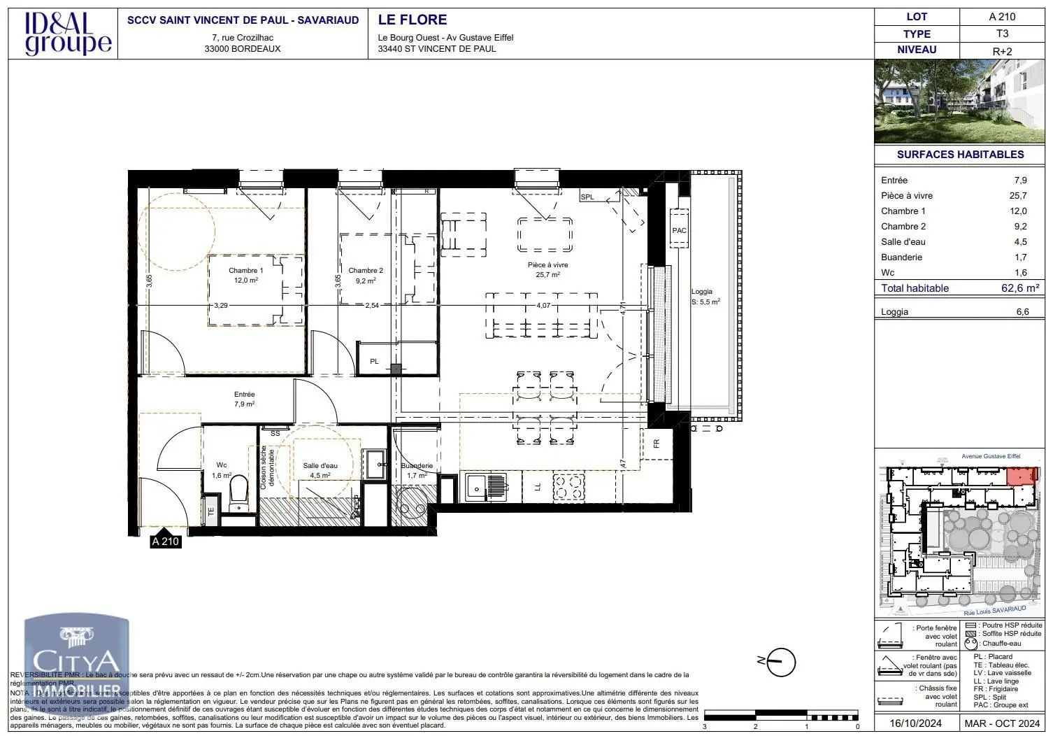 Photo 2 Appartement 3 pièces 62.6m²