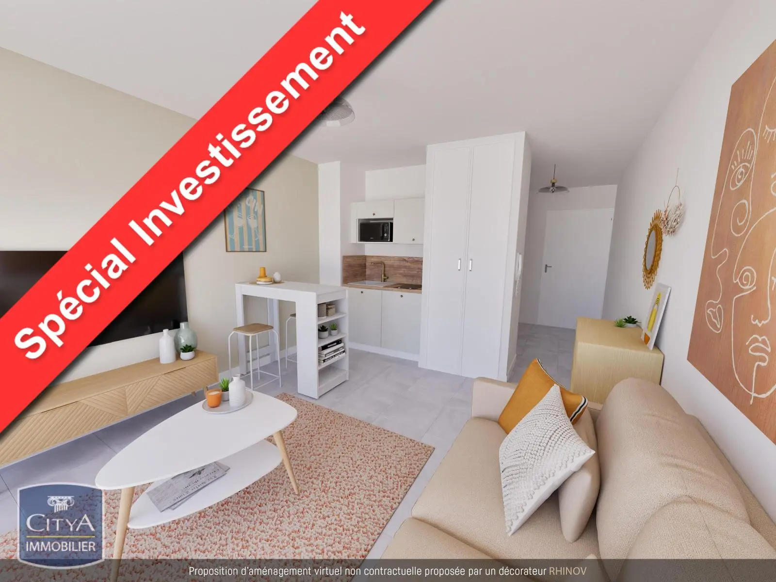 Photo 1 Appartement 1 pièce 22.28m²