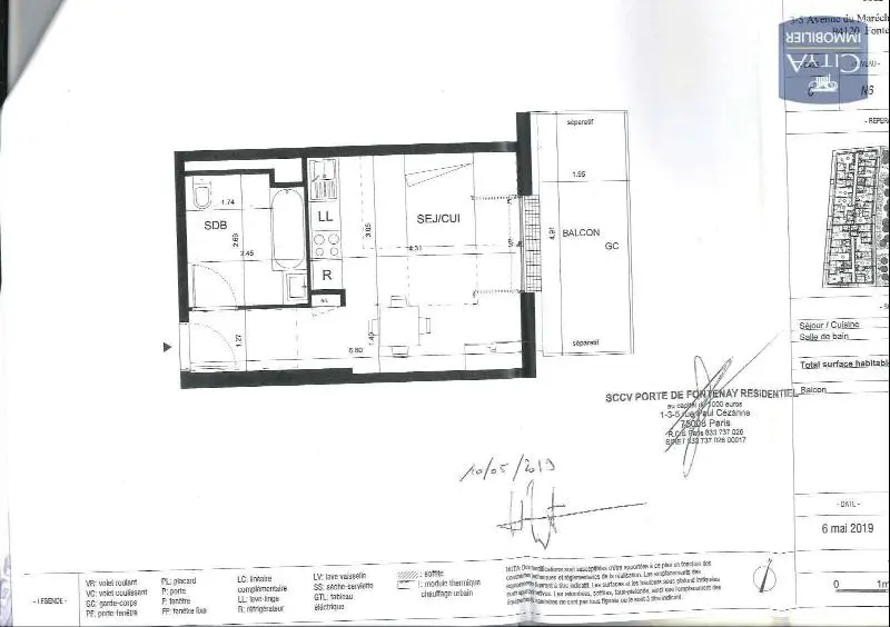 Photo 9 Appartement 1 pièce 28.7m²