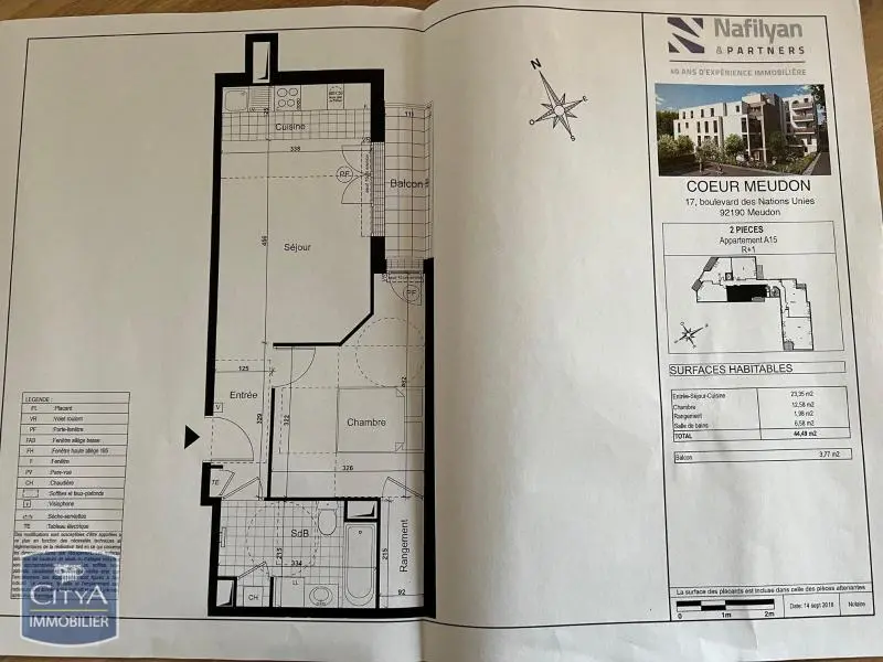 Photo 5 Appartement 2 pièces 44.49m²