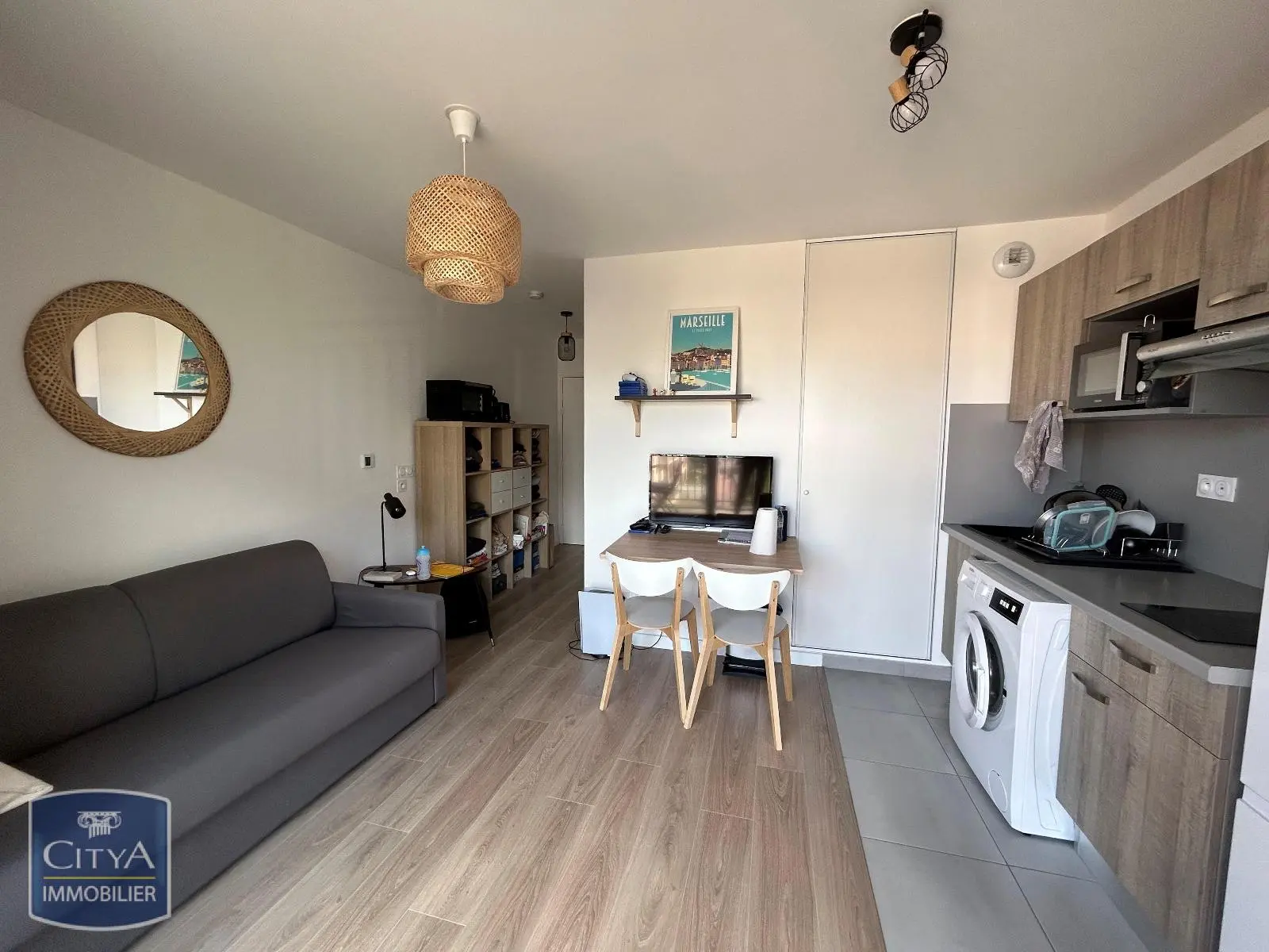 Photo 1 Appartement 1 pièce 21.53m²