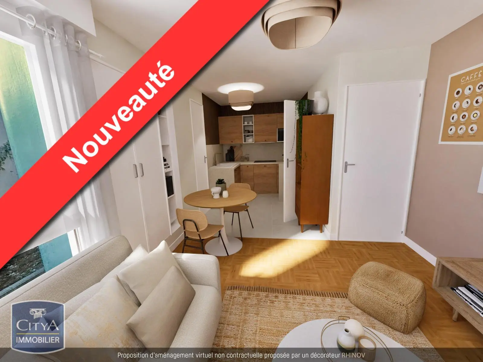 Photo 1 Appartement 1 pièce 35.1m²