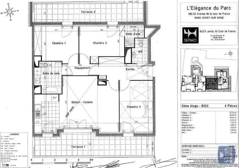 Photo 13 Appartement 4 pièces 82.03m²