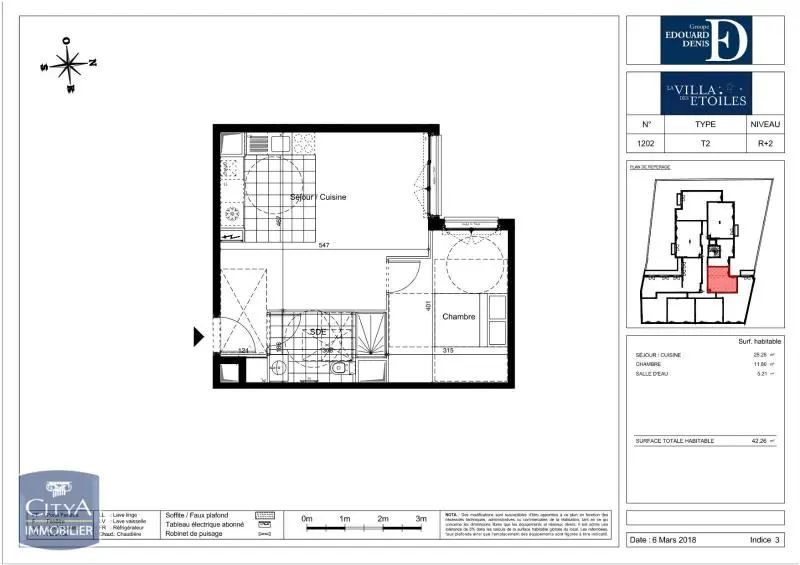 Photo 8 Appartement 2 pièces 42.26m²