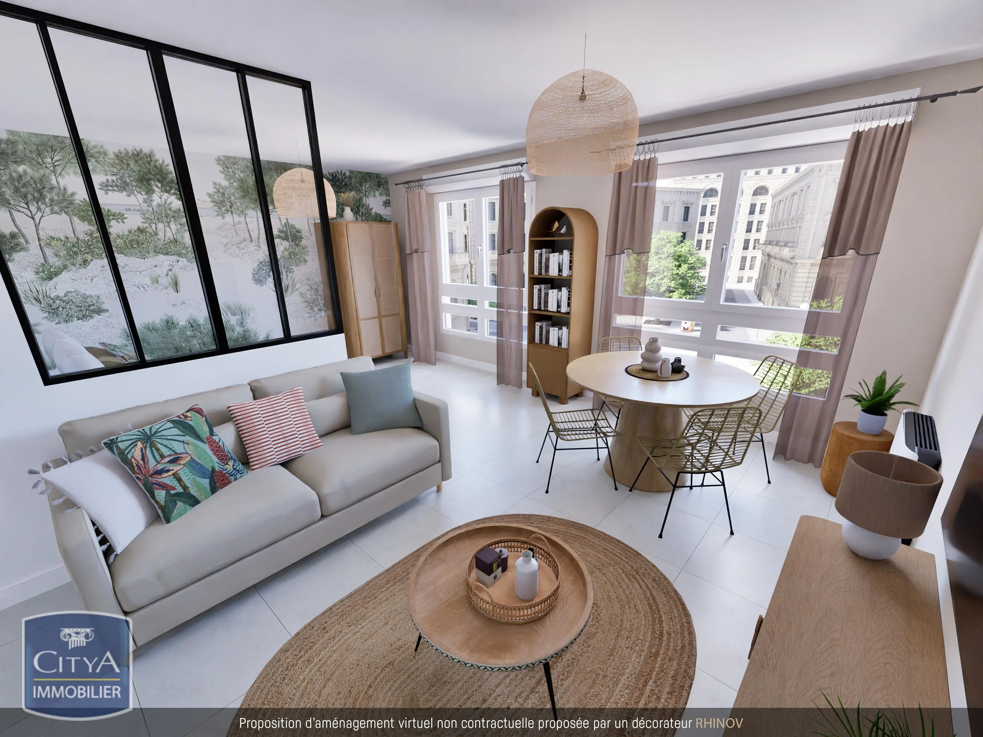 Photo 1 Appartement 1 pièce 45.66m²