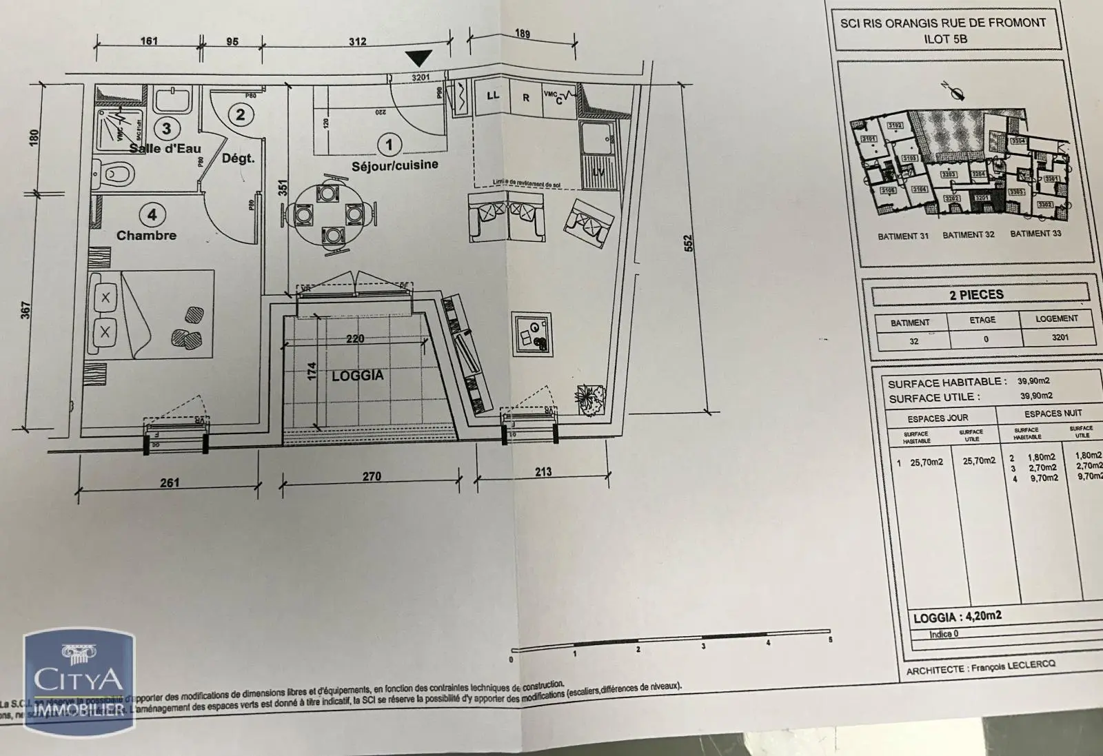 Photo 4 Appartement 2 pièces 39.16m²