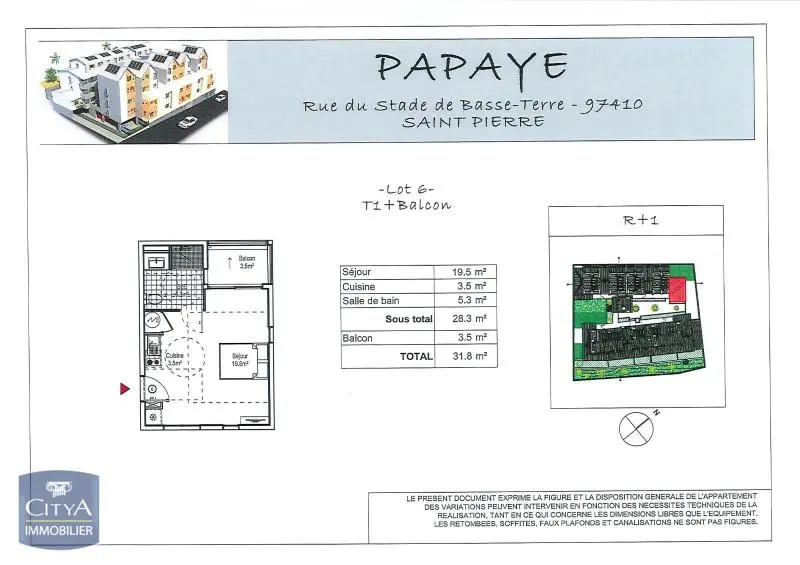 Photo 1 appartement Saint-Pierre