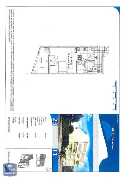 Photo 1 appartement Saint-Denis