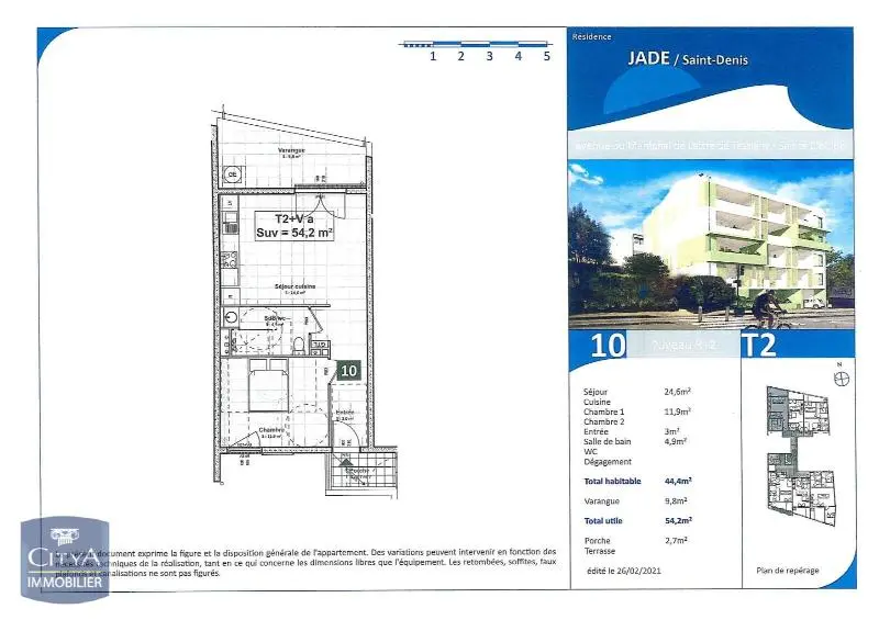 Photo 1 appartement Saint-Denis