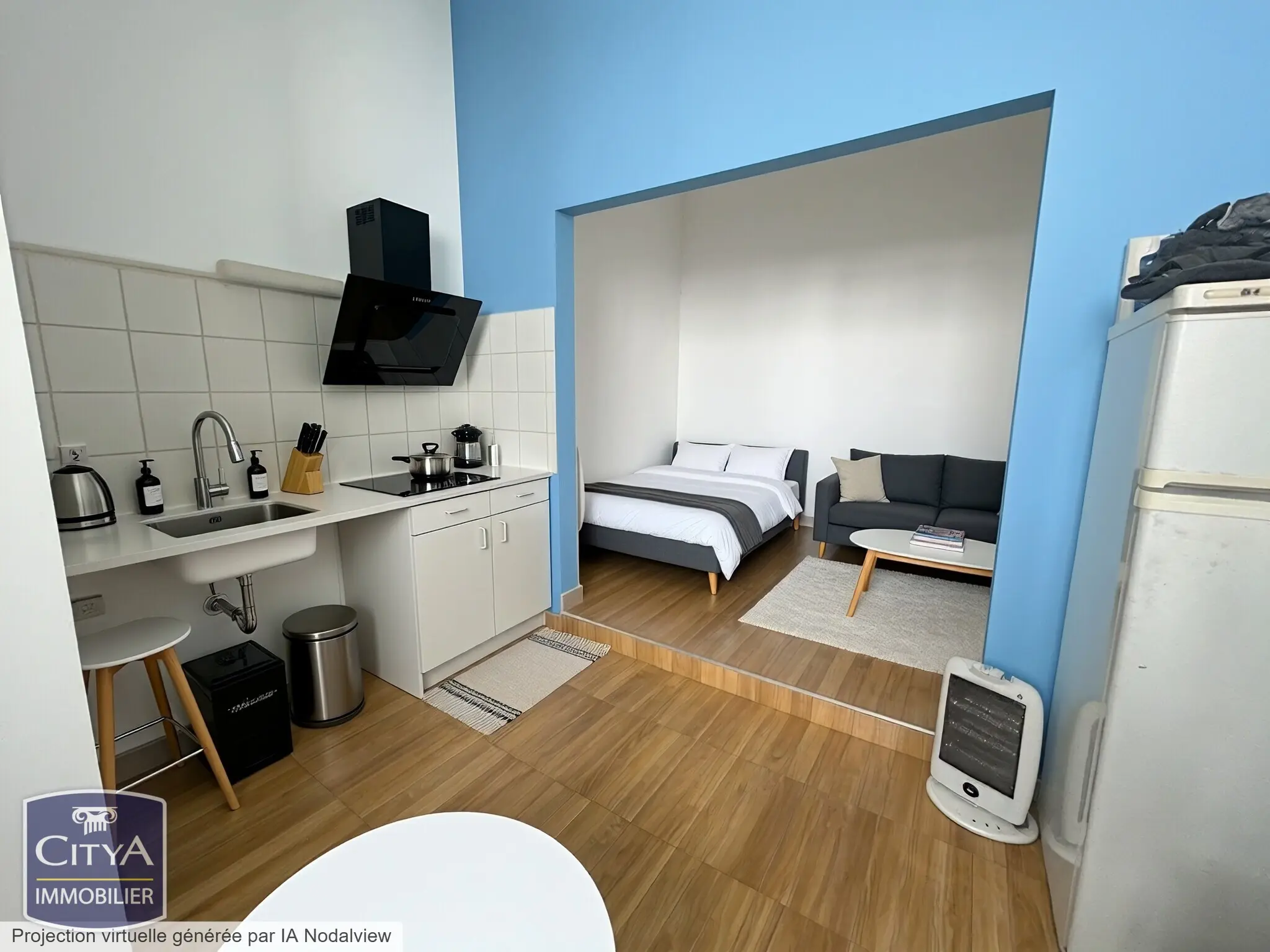 Photo 1 Appartement 1 pièce 19.52m²