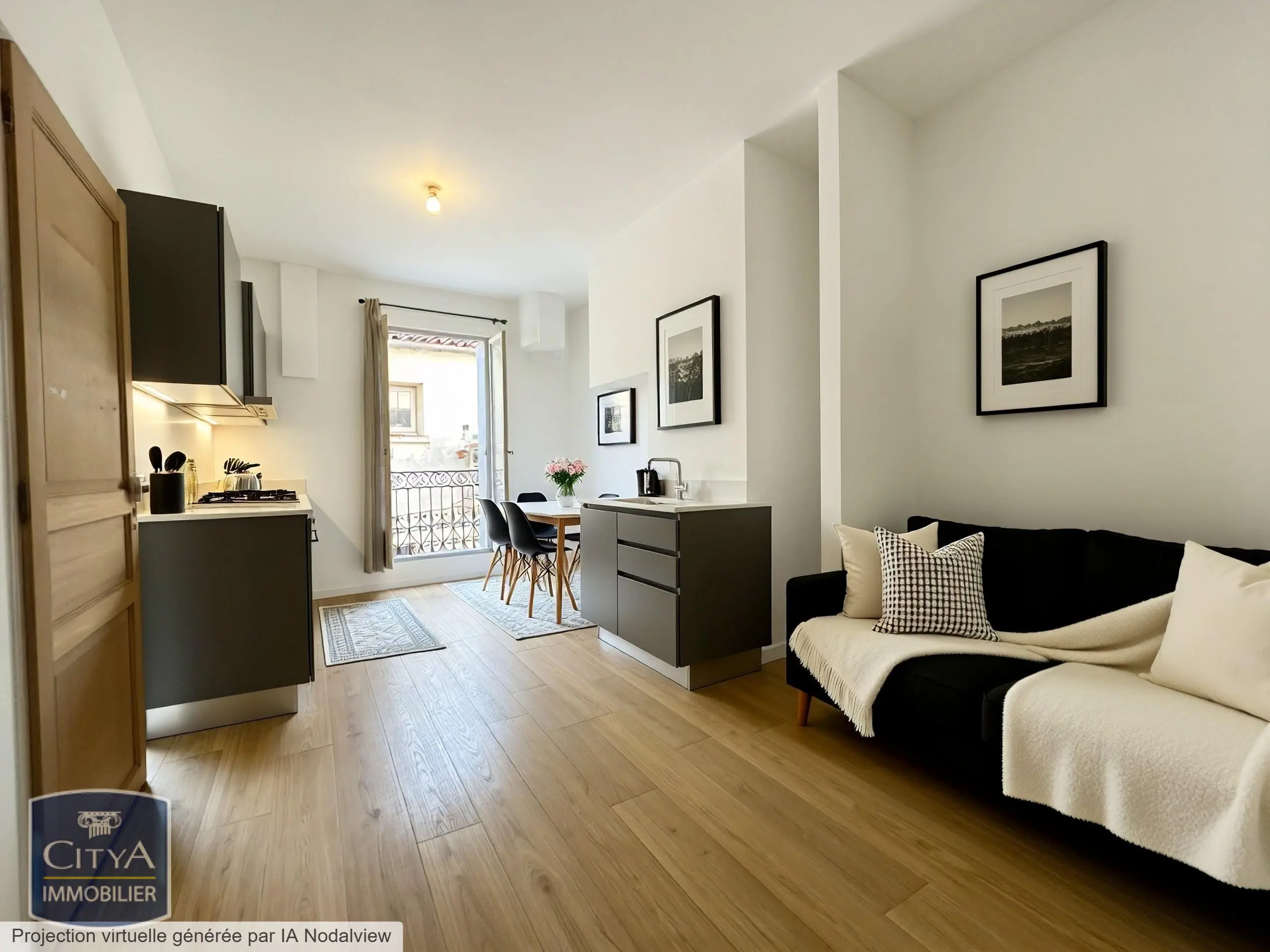 Photo 2 Appartement 3 pièces 45.85m²