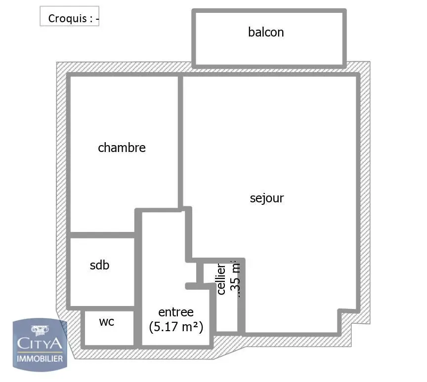 Photo 2 Appartement 2 pièces 46.76m²