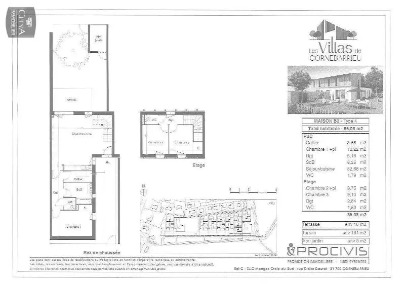 Photo 4 Maison 4 pièces 86.3m²