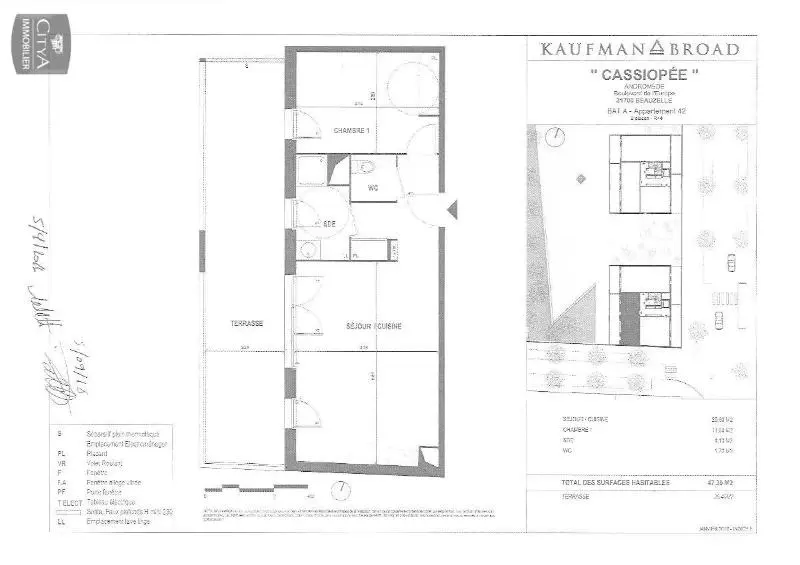Photo 6 Appartement 2 pièces 47.3m²