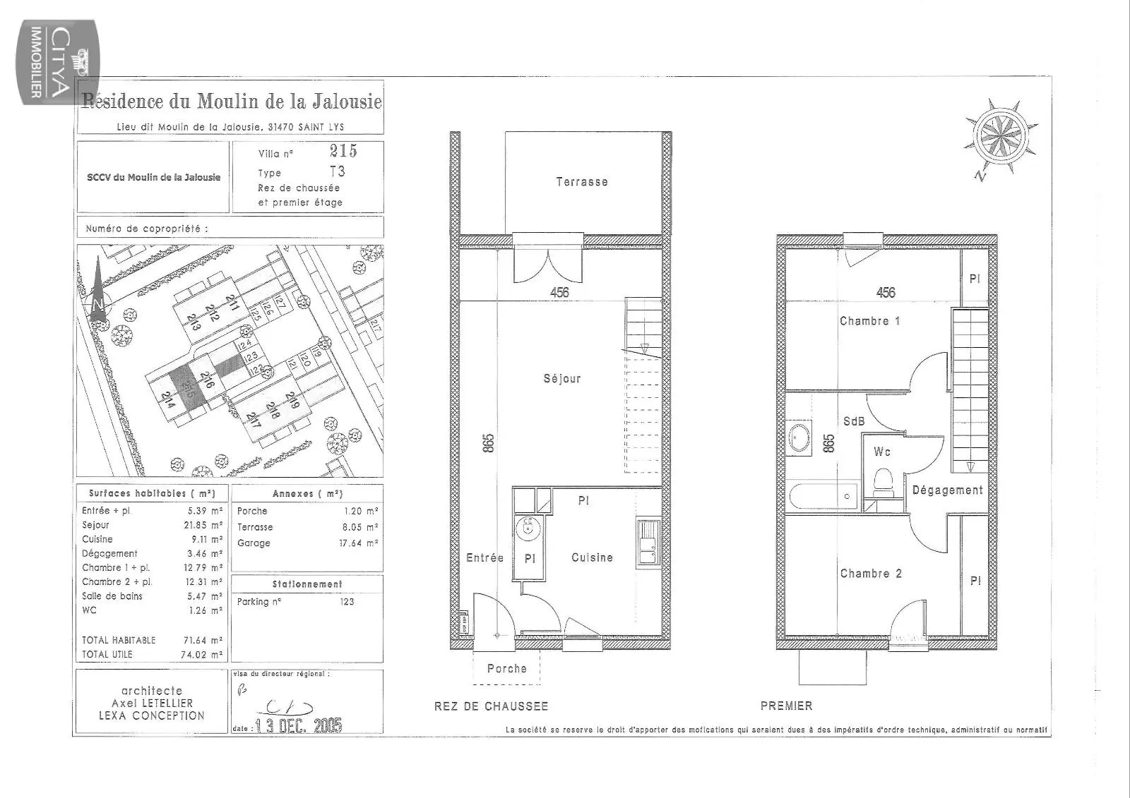 Photo 1 Maison 3 pièces 71.64m²