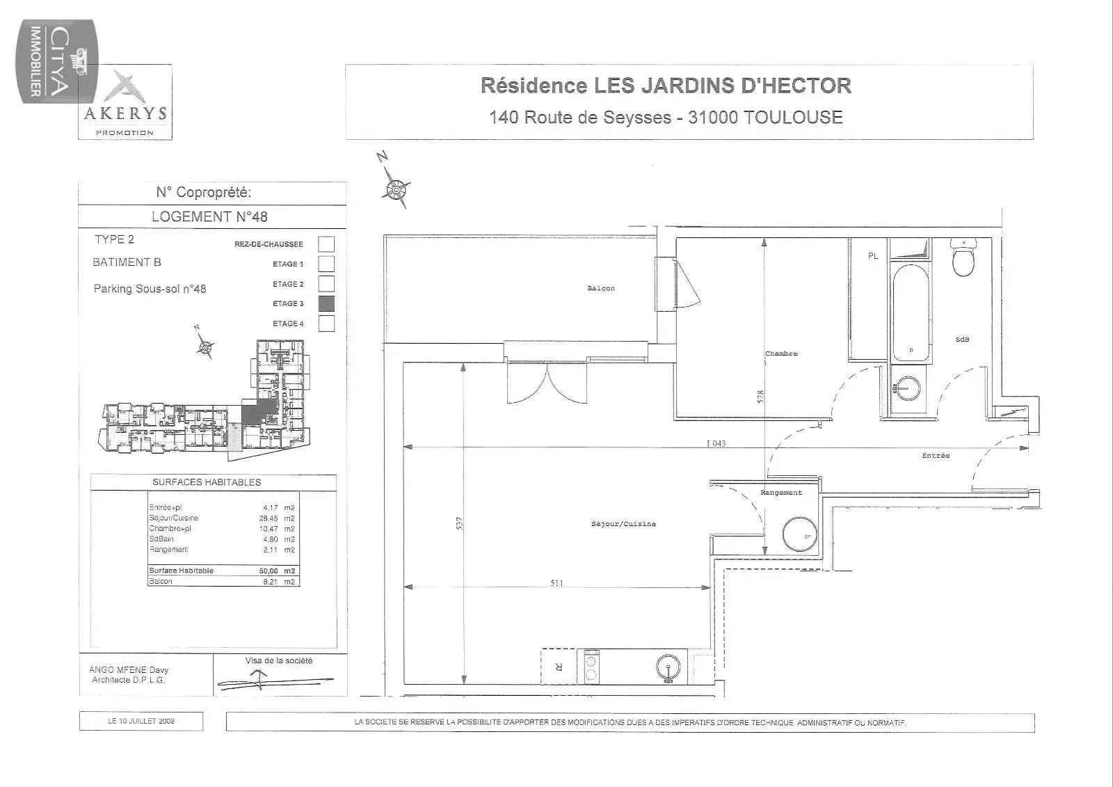 Photo 8 Appartement 2 pièces 49.2m²