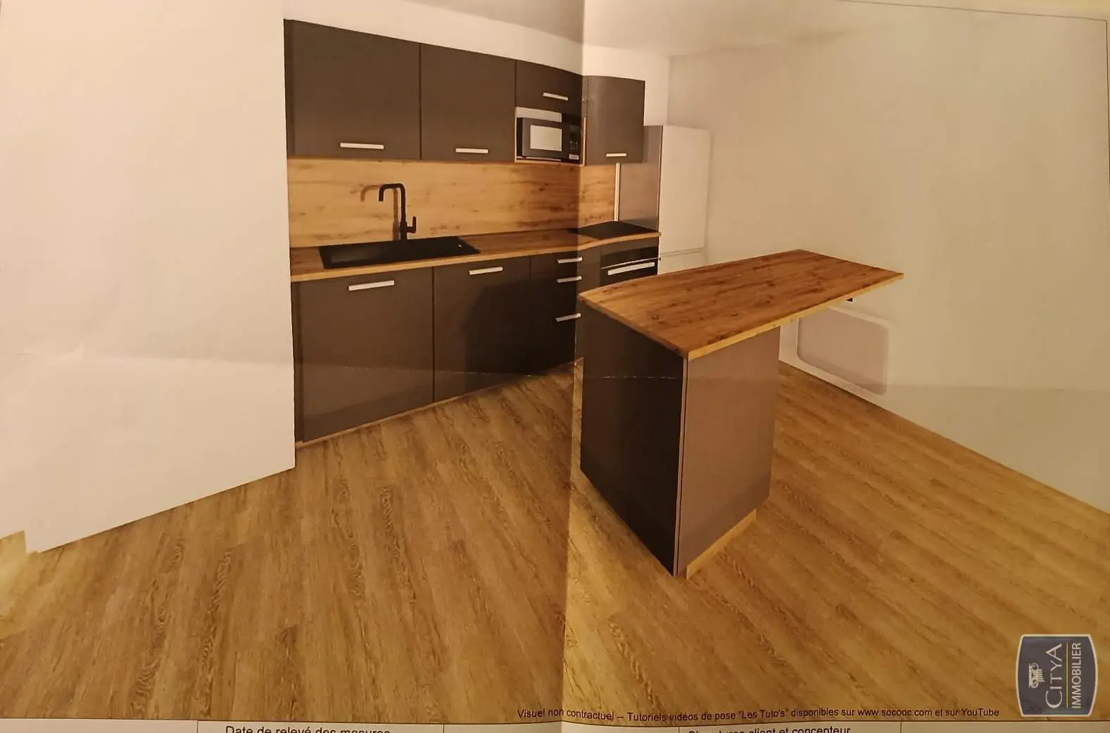 Photo 3 Appartement 3 pièces 57.38m²