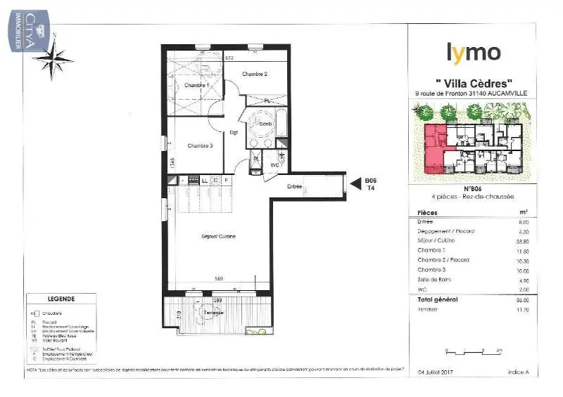 Photo 10 Appartement 4 pièces 86.47m²