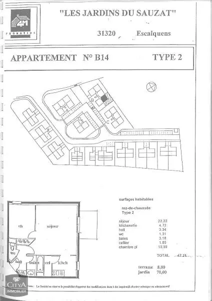 Photo 11 Appartement 2 pièces 47m²