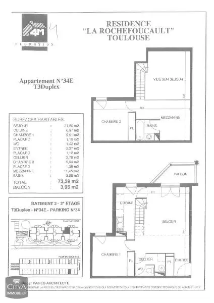 Photo 9 Appartement 3 pièces 73.59m²
