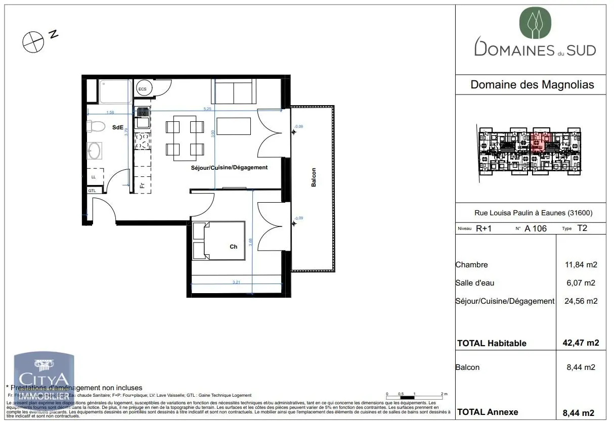 Photo 9 Appartement 2 pièces 42.47m²