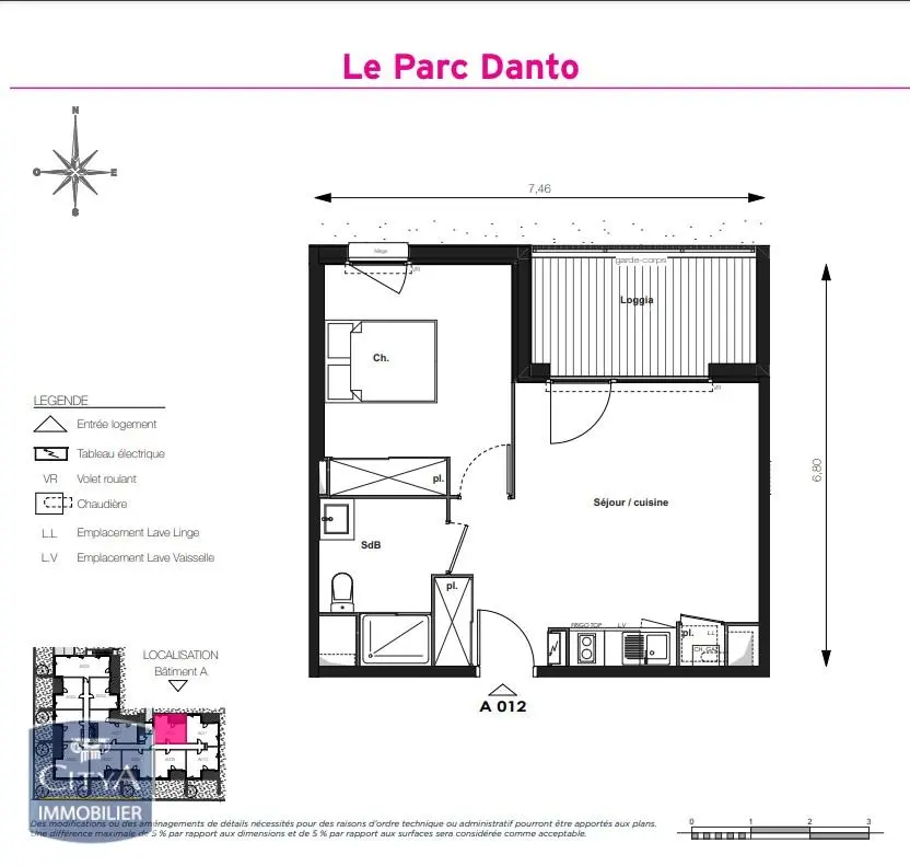 Photo 5 Appartement 2 pièces 40.07m²