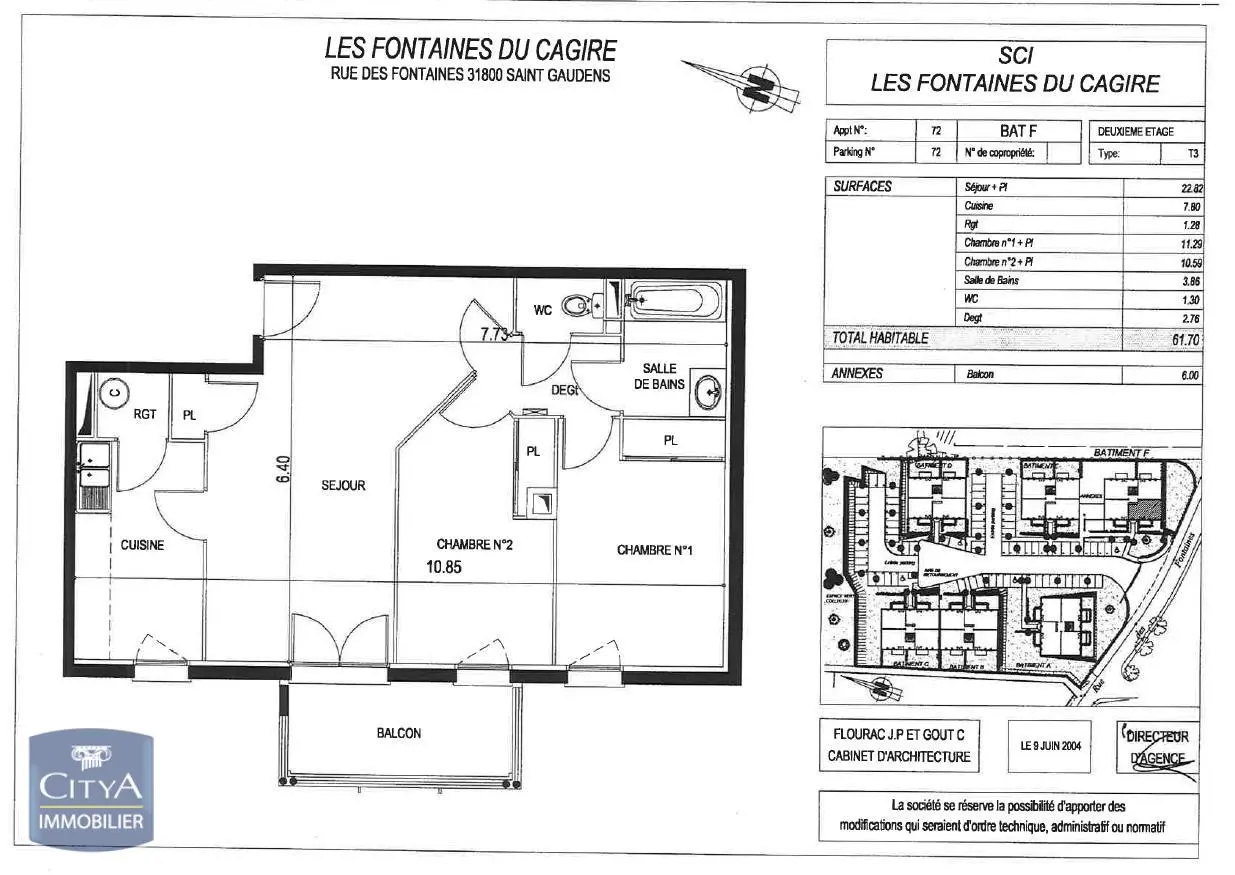 Photo 15 Appartement 3 pièces 64.6m²