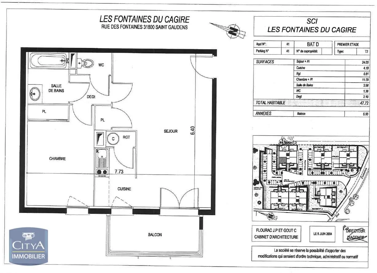 Photo 11 Appartement 2 pièces 47.47m²