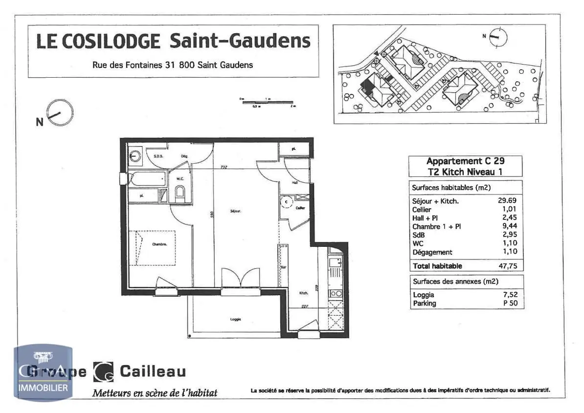 Photo 11 Appartement 2 pièces 47.62m²