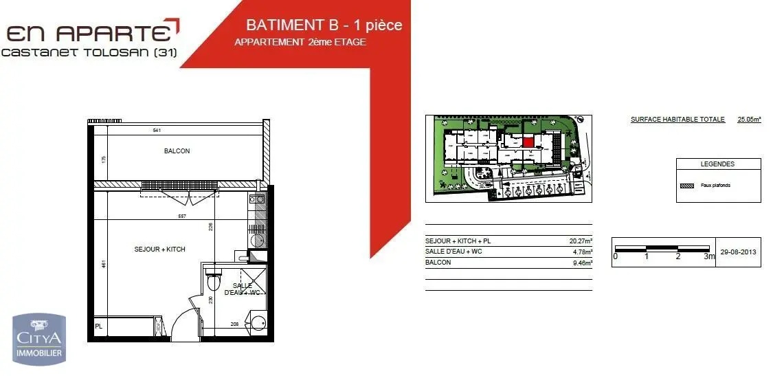 Photo 8 Appartement 1 pièce 24.77m²