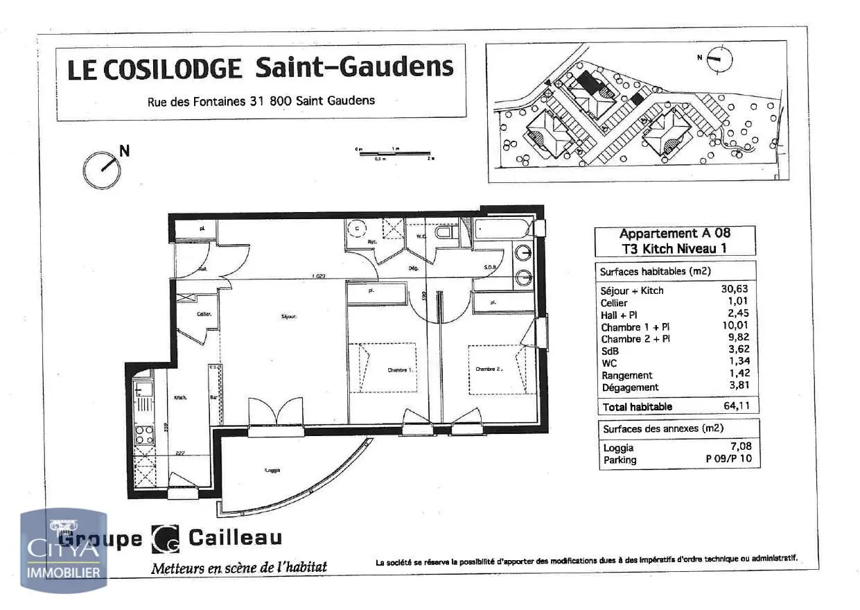 Photo 15 Appartement 3 pièces 64.16m²
