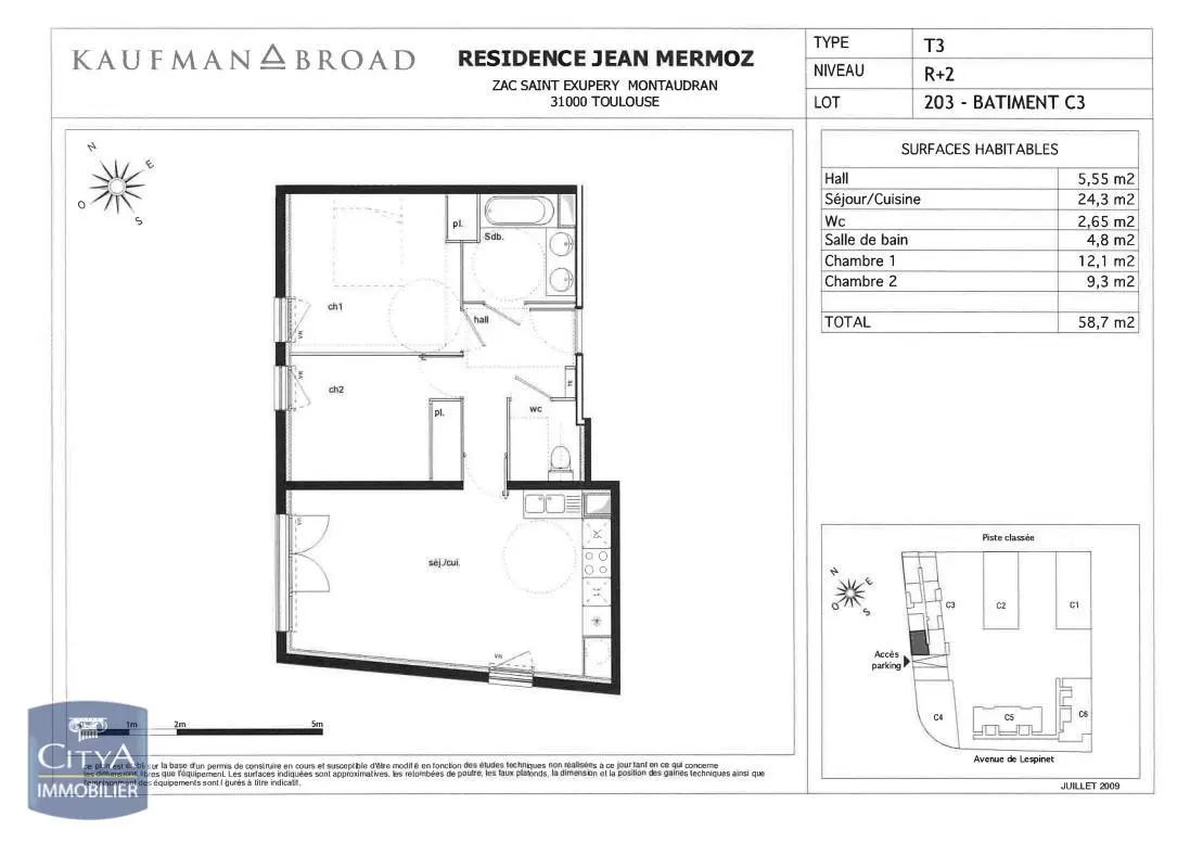 Photo 8 appartement Toulouse