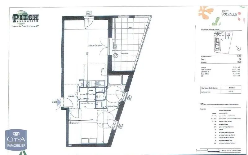 Photo 6 Appartement 2 pièces 44.78m²