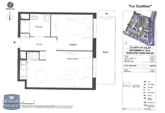 Photo 6 Appartement 2 pièces 44.03m²